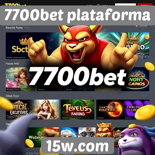 7700bet plataforma oferece ampla variedade de jogos online